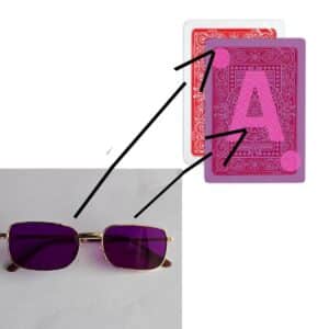 Infrared Ink Sunglasses for Marked Cards Miami